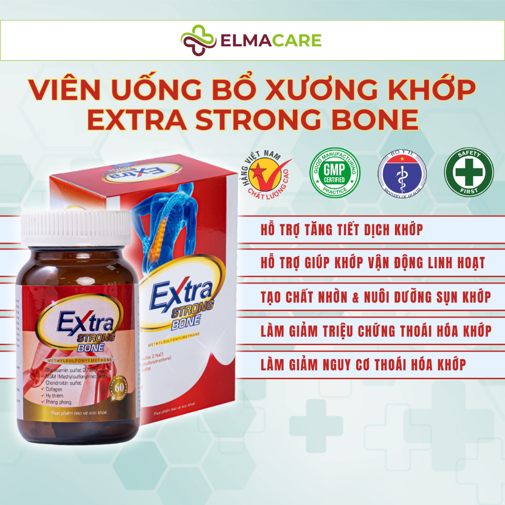 Viên uống xương khớp Extra Bones